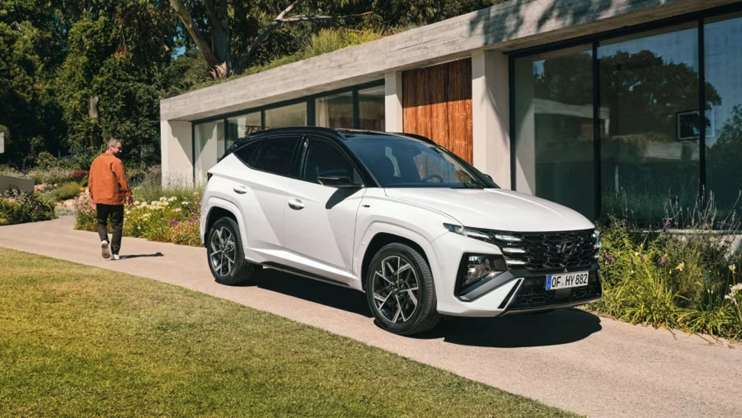 hyundai tucson hybrid teaser