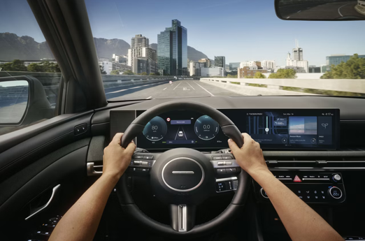 Hyundai Tucson PHEV 2024 Interior 07 SKV HUD 4X3